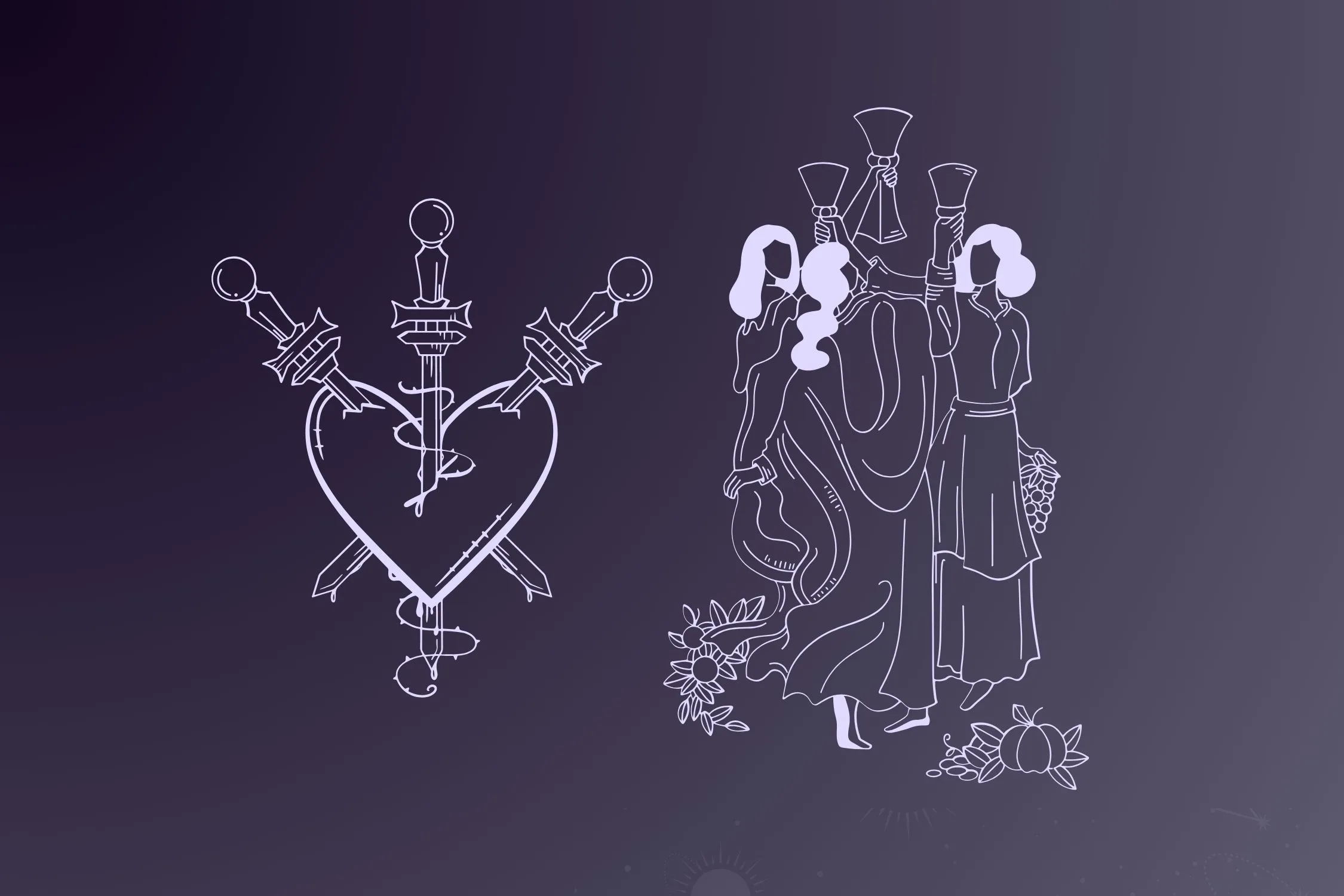 tarot üçlüleri