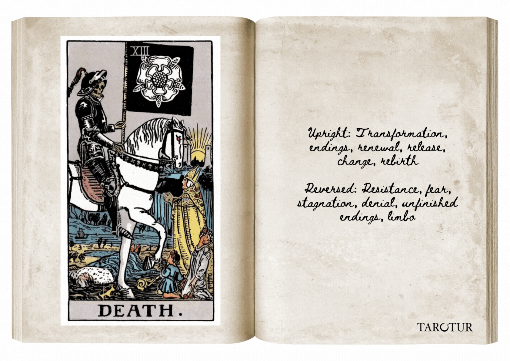 Ölüm Tarot Kartı Anlamı: Dönüşüm ve Yeni Başlangıçlar 1 Ölüm Tarot Kartı Anlamı: Dönüşüm ve Yeni Başlangıçlar