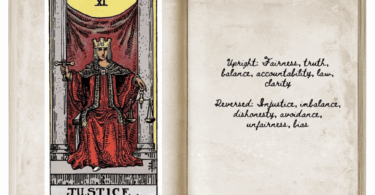 Justice Tarot Card